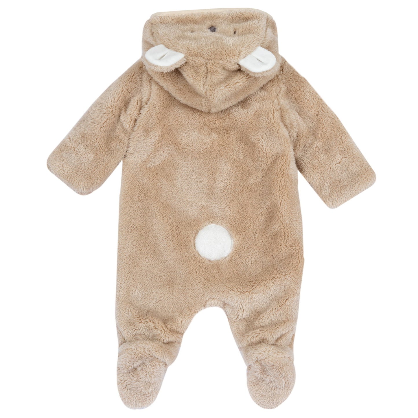 Pyjama en fourrure taupe