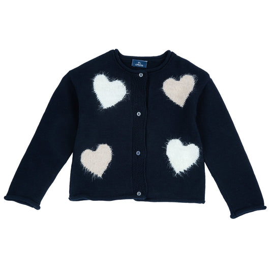 Cardigan bleu marine