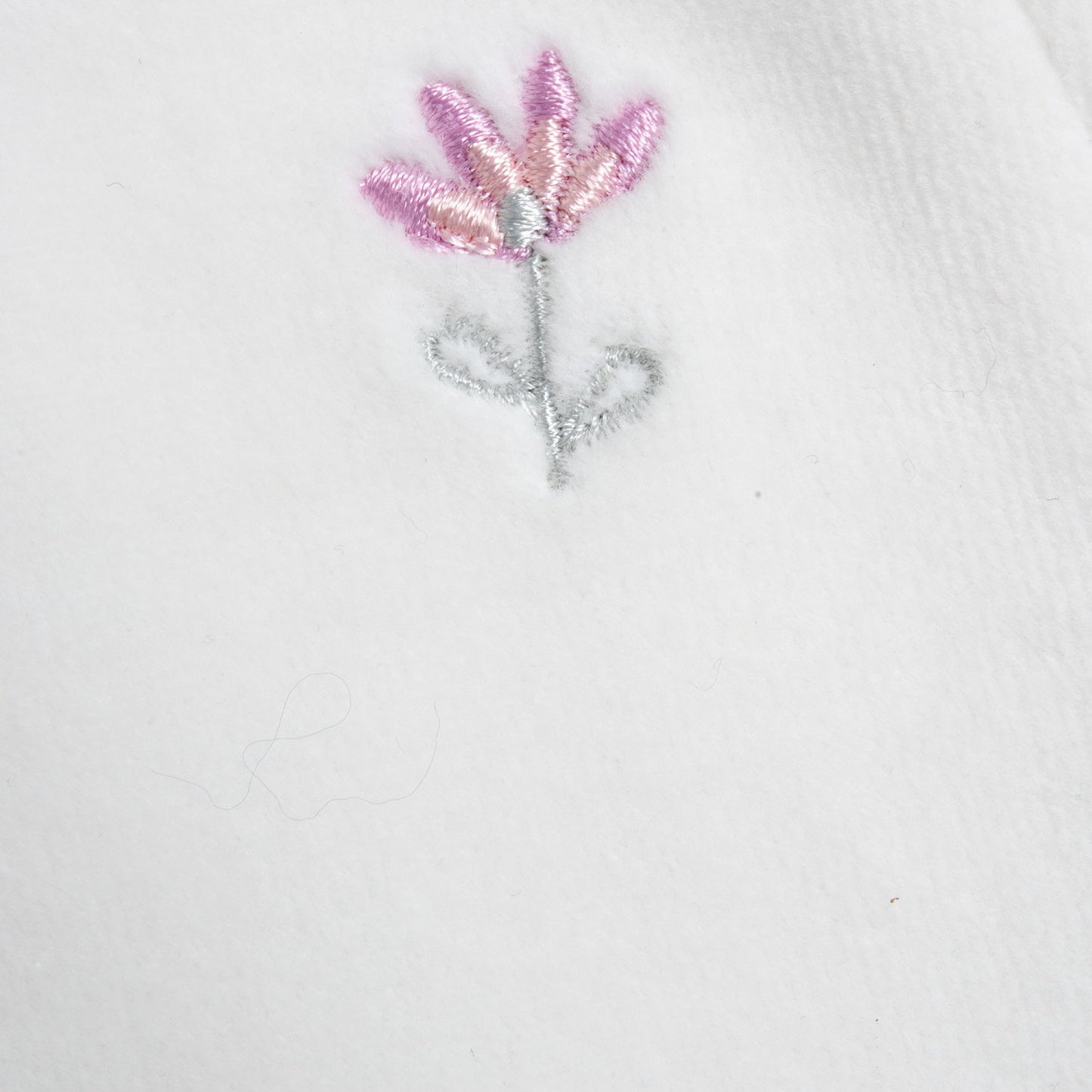 Pyjama à col fleuri