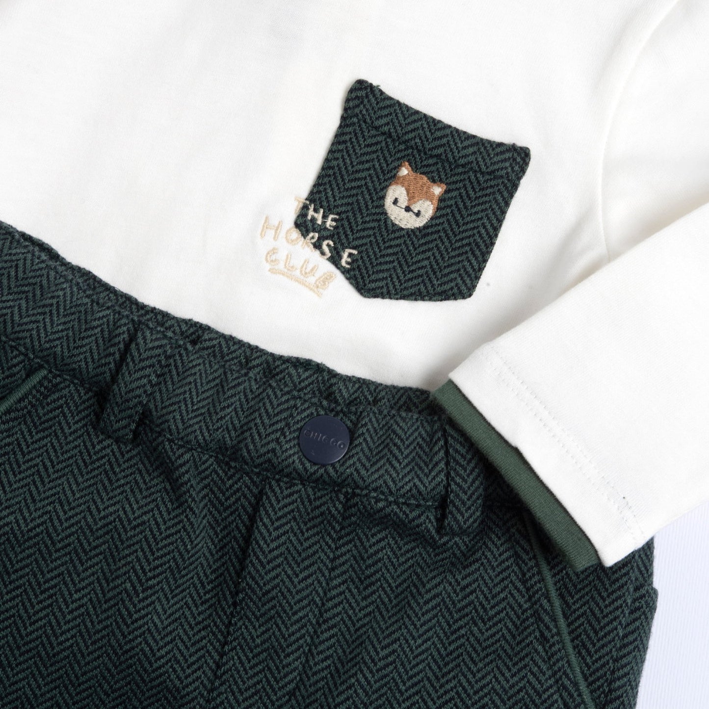 Ensemble blanc et vert