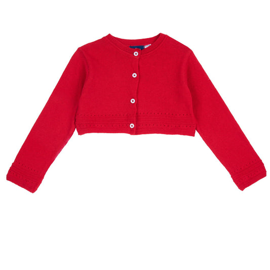Cardigan rouge