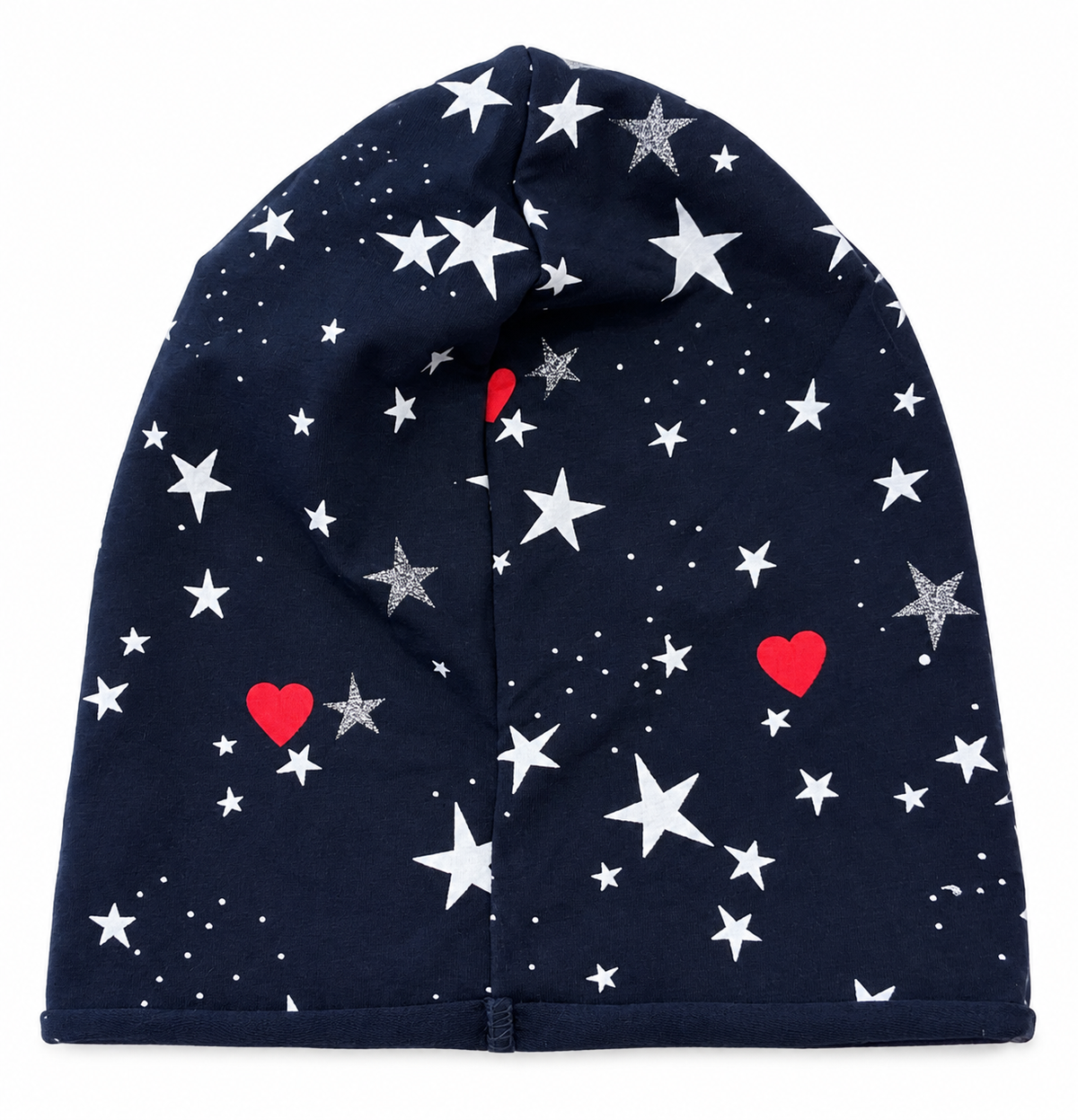Bonnet bleu étoiles
