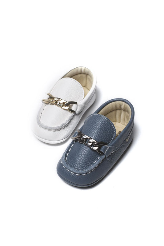 Mocassins blancs