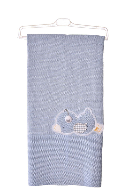 Couverture bleu pastel