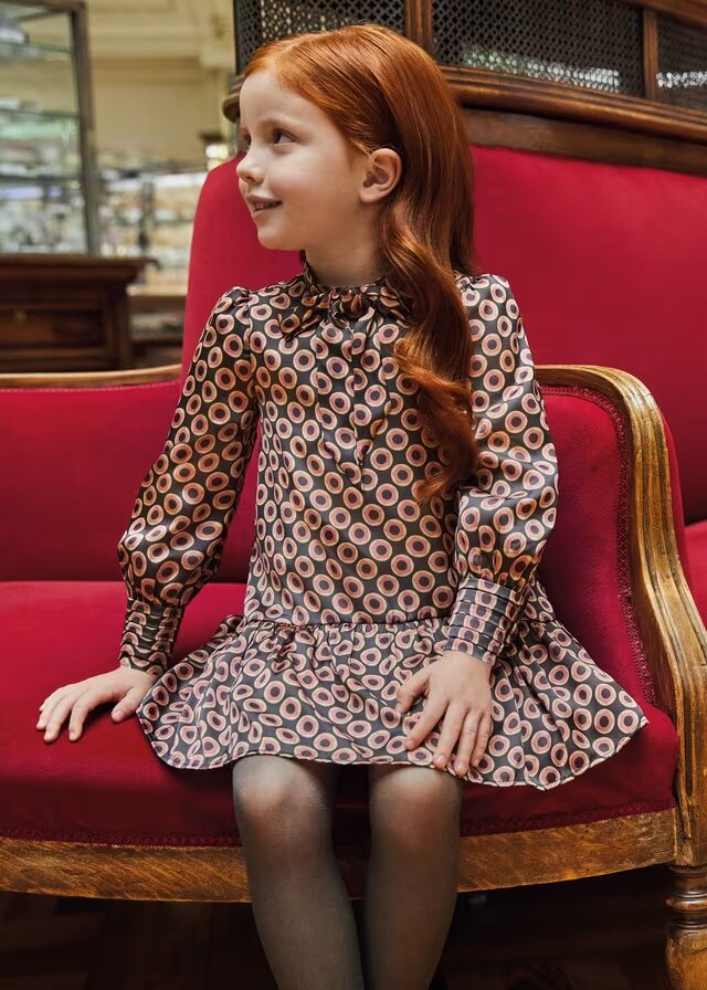 Robe en satin