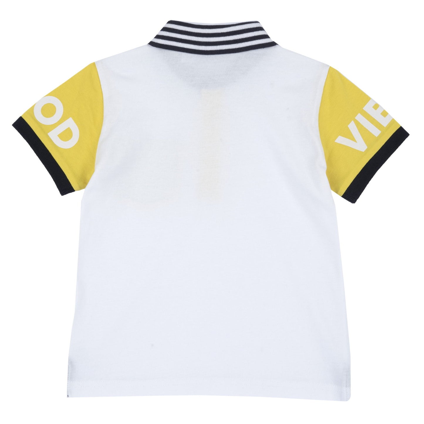 Polo avec col ligné