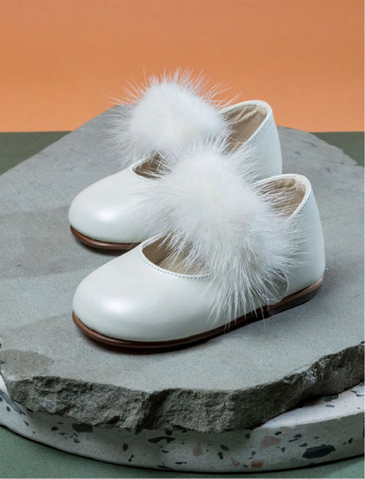 Ballerines en cuir