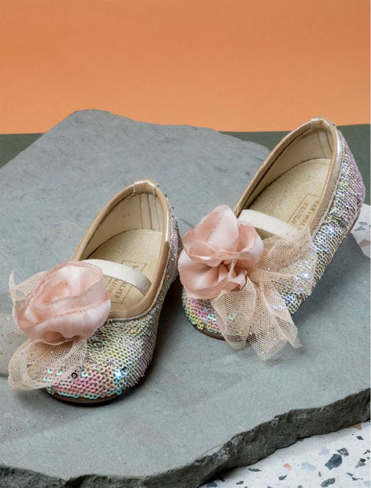 Ballerines irridescentes