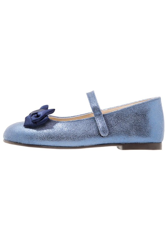 Ballerines bleues