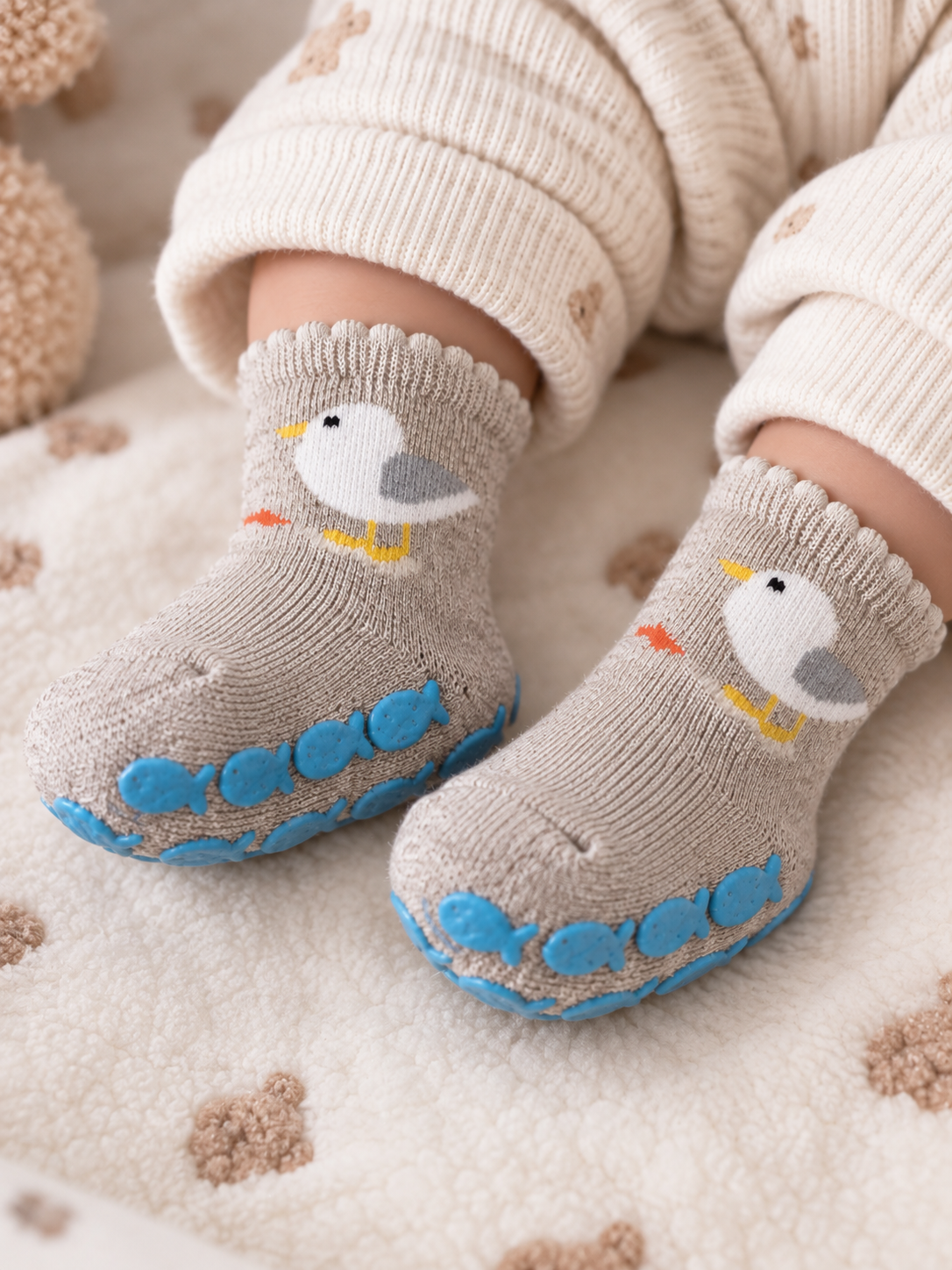 Chaussettes montantes Mouette