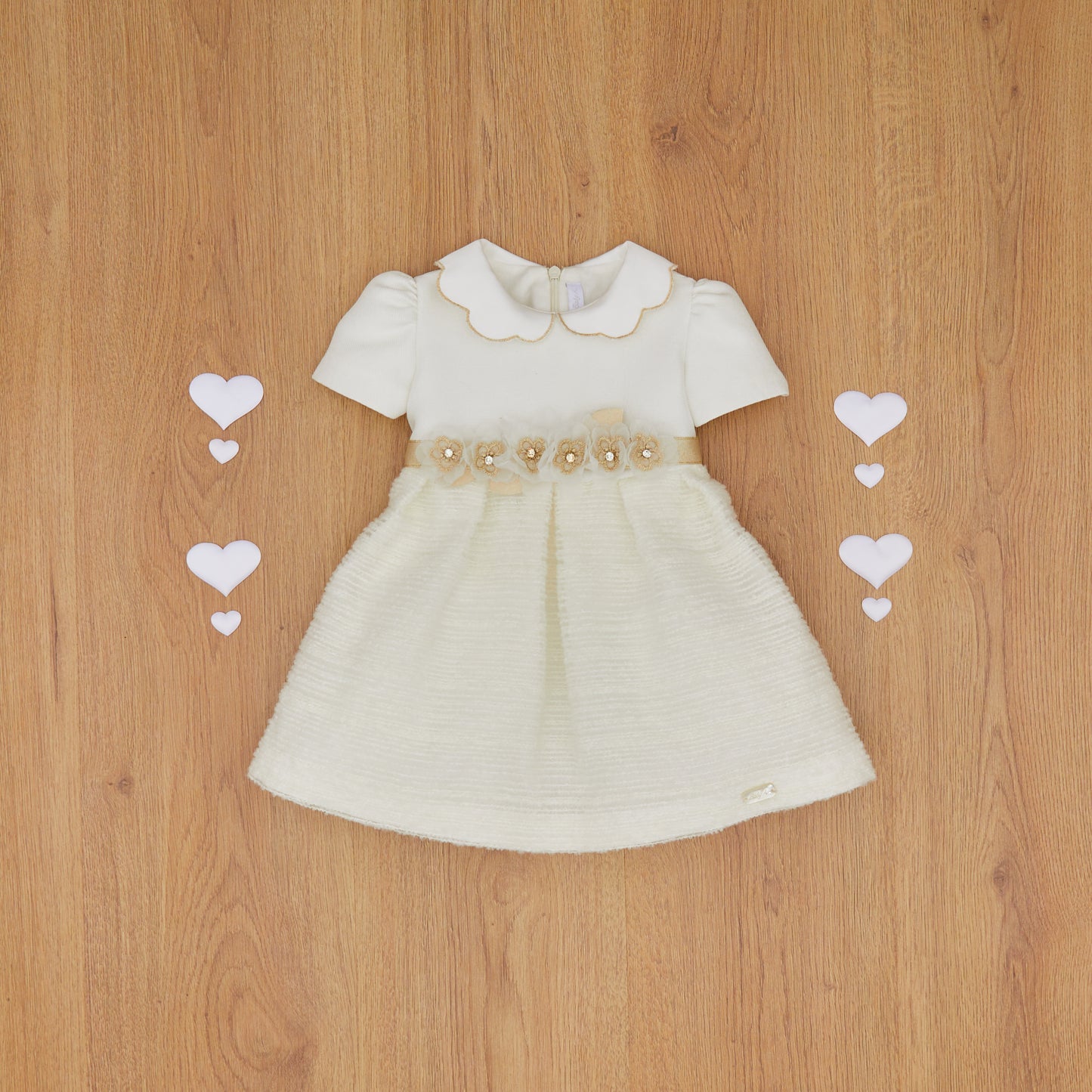 Robe blanc cassé