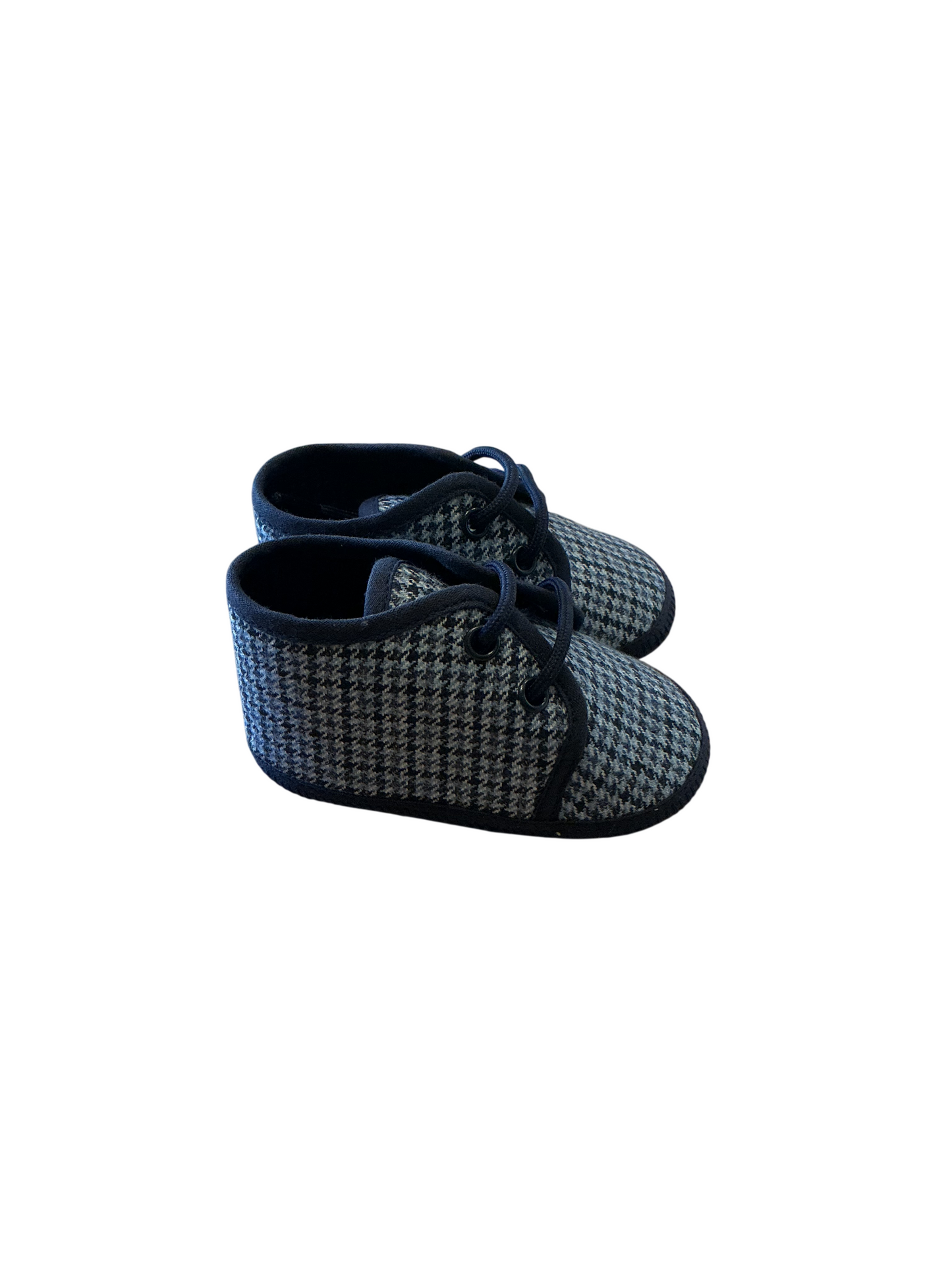 Chaussures bleu imprimées