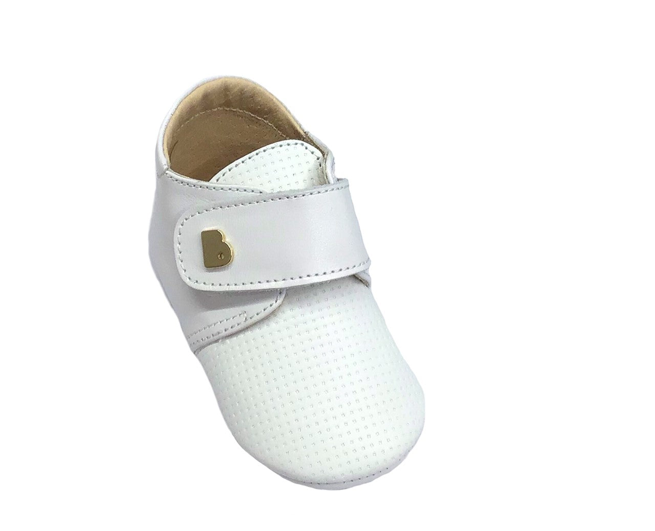 Chaussures blanches en cuir