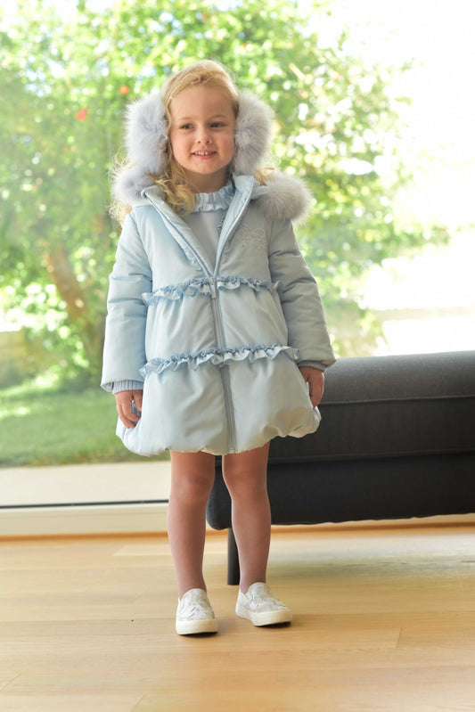 Doudoune bleue