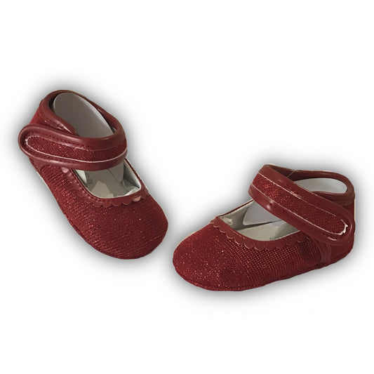 Ballerines rouges pailletées