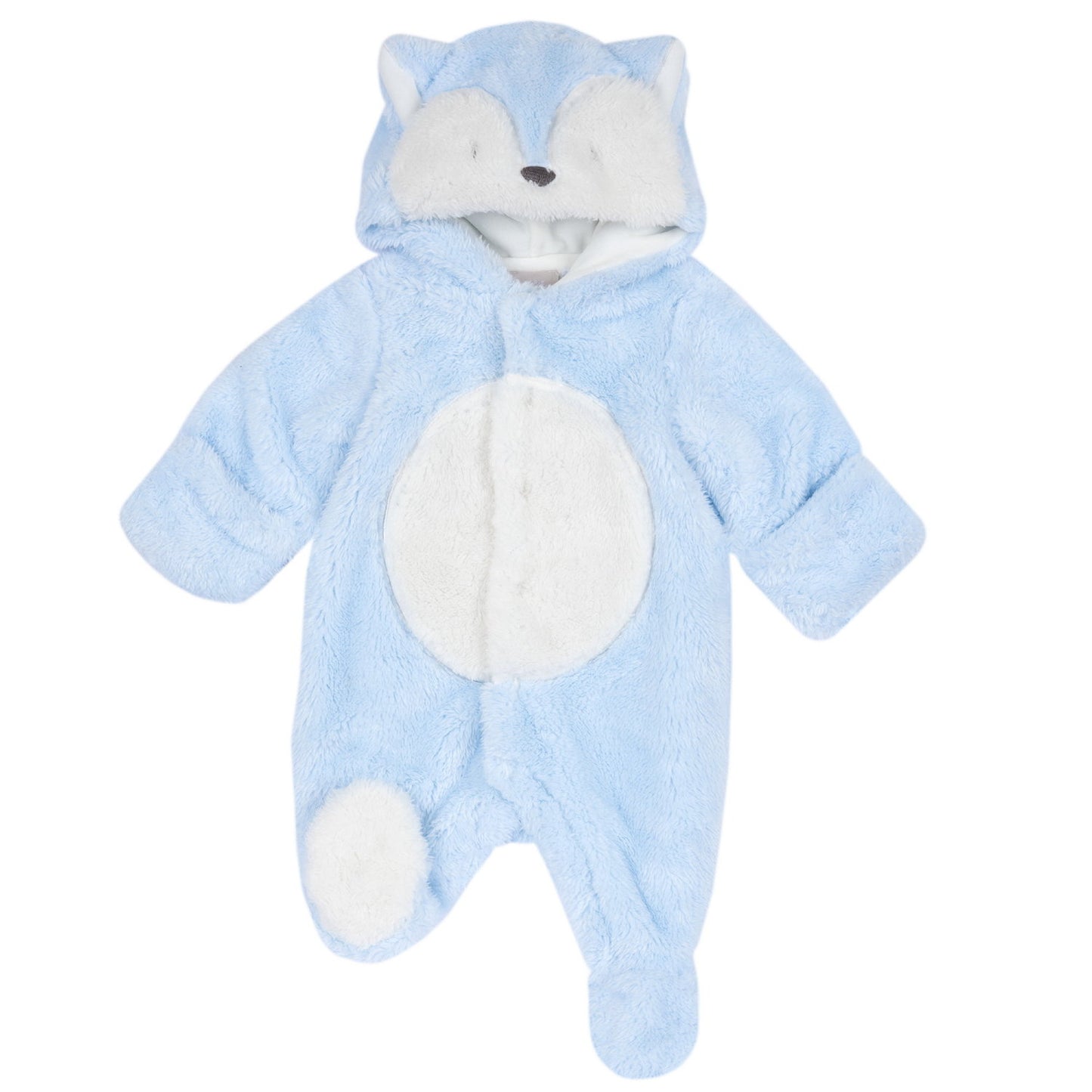 Pyjama en fourrure bleu