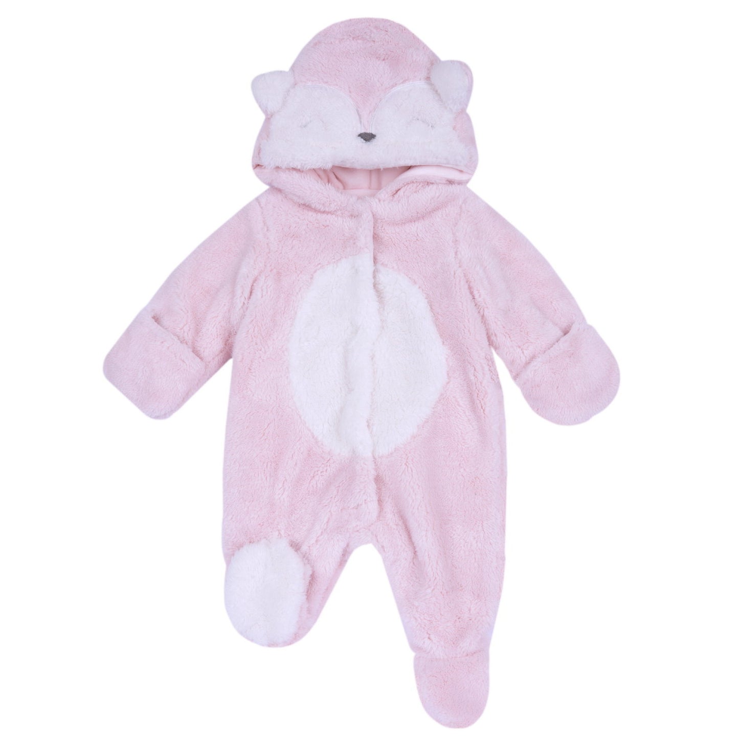 Pyjama en fourrure rose