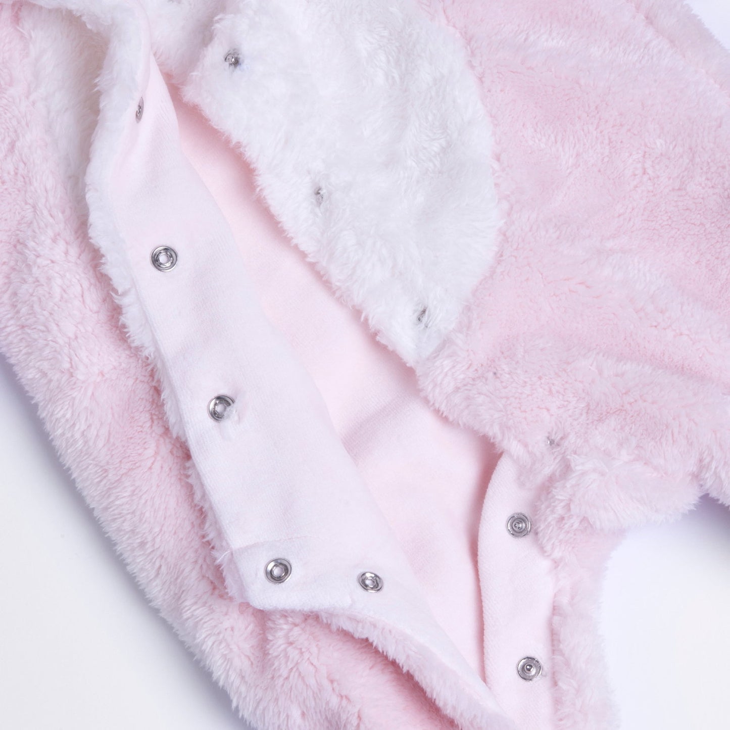Pyjama en fourrure rose