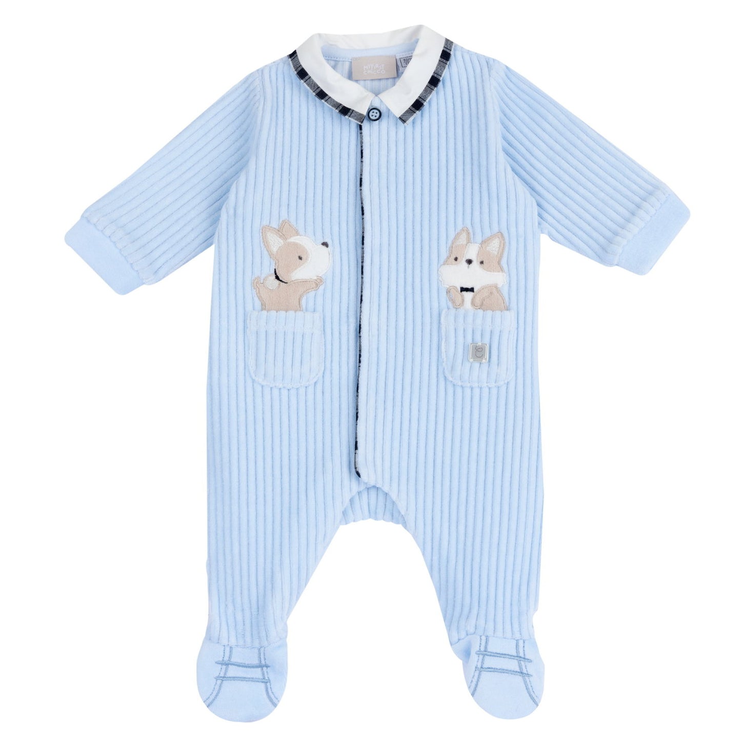 Pyjama bleu chiens