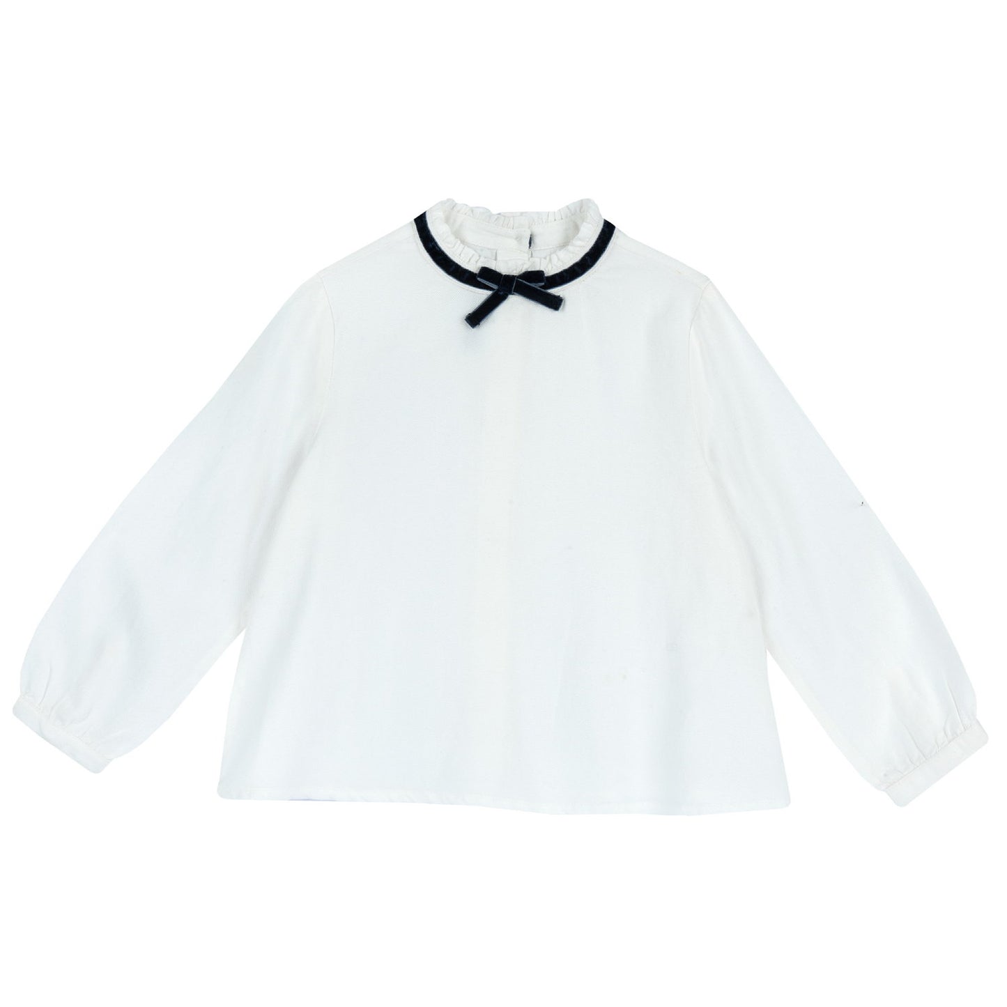 Pull avec un petit nœud navy