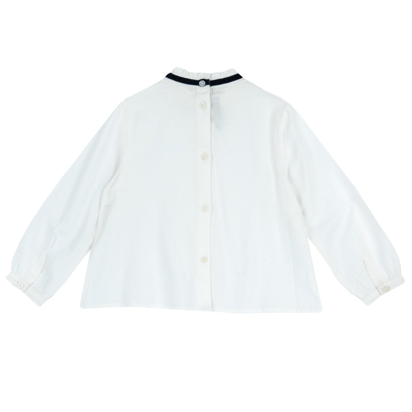 Pull avec un petit nœud navy
