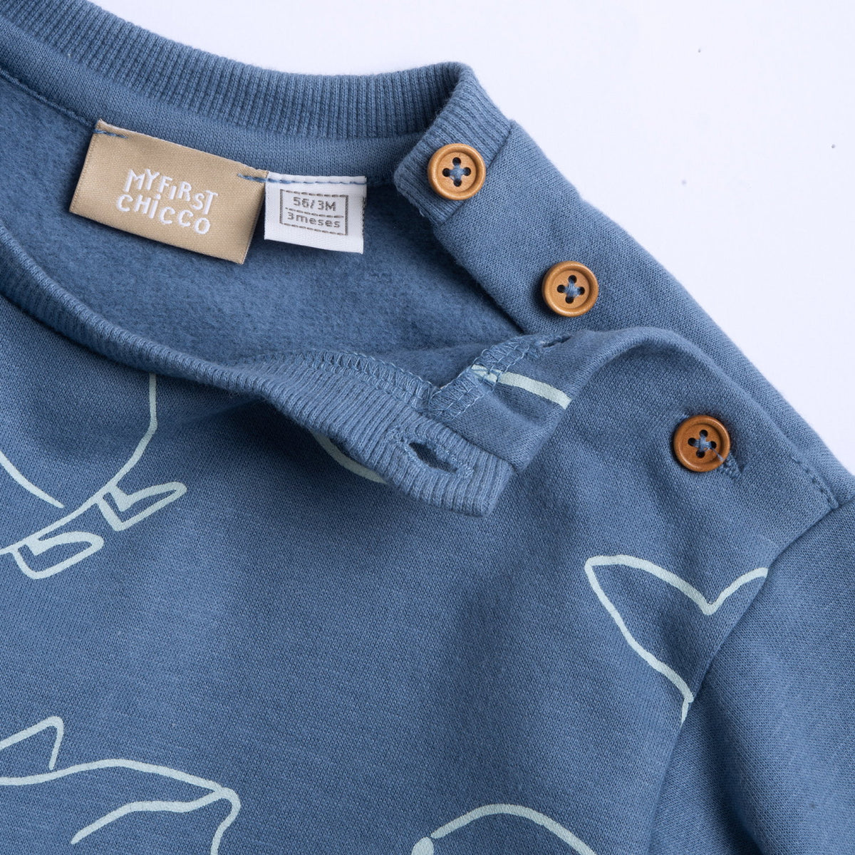 Ensemble bleu baleines