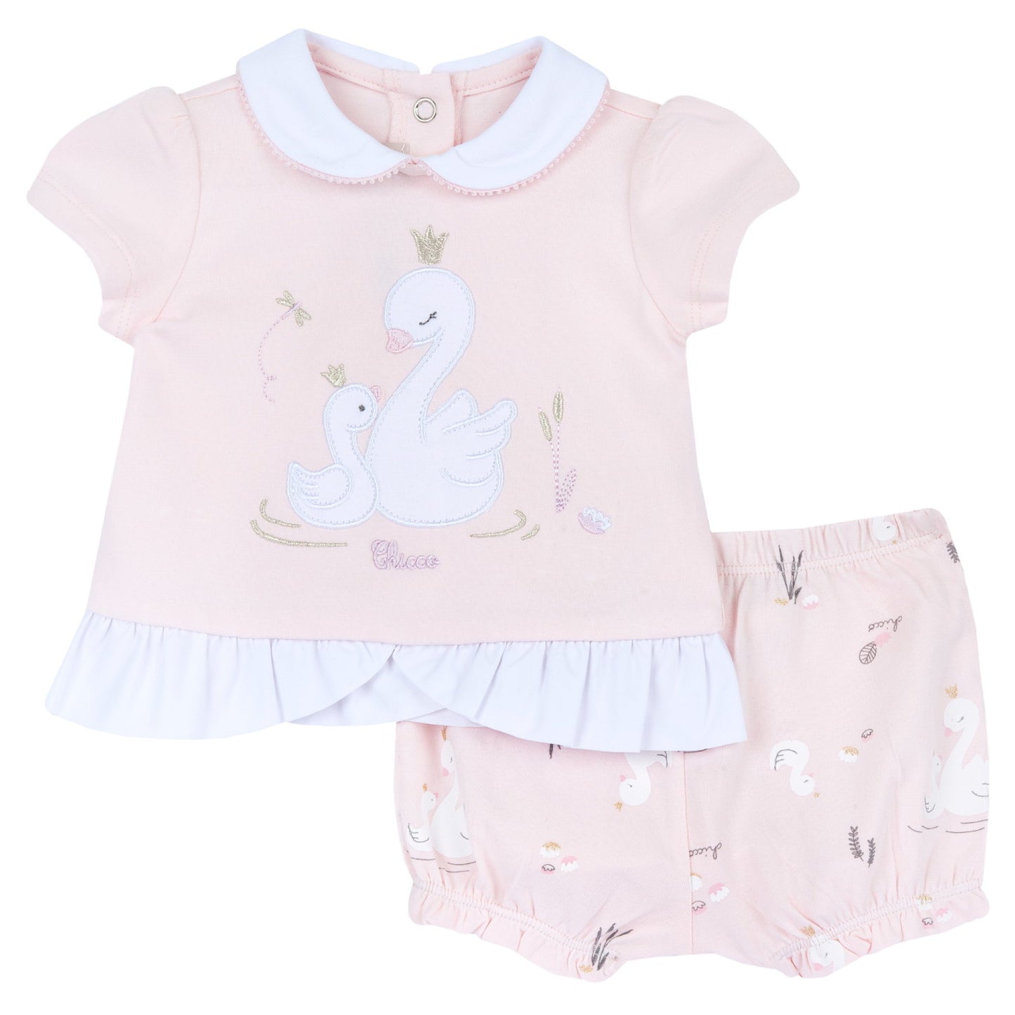 Ensemble rose "oie"