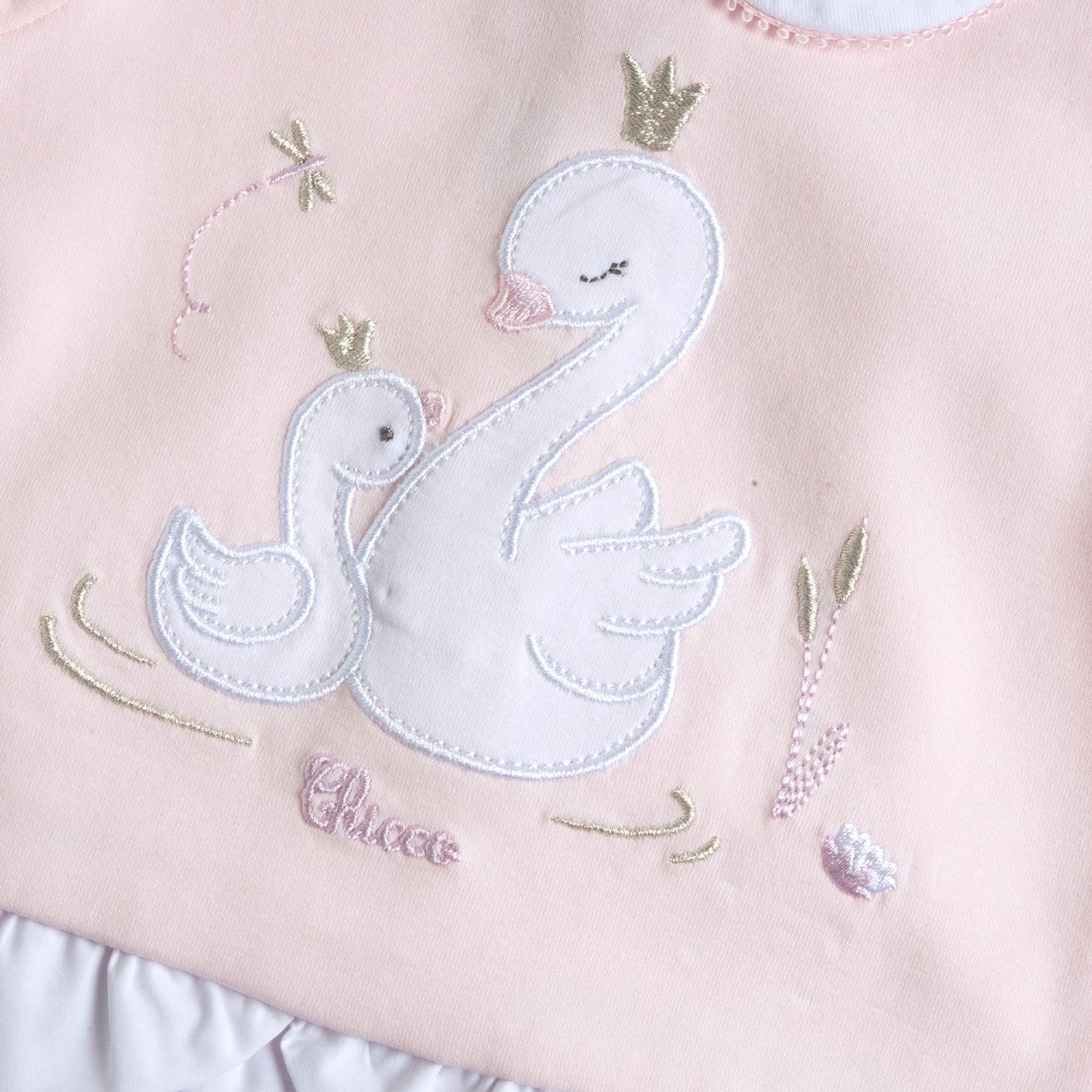Ensemble rose "oie"