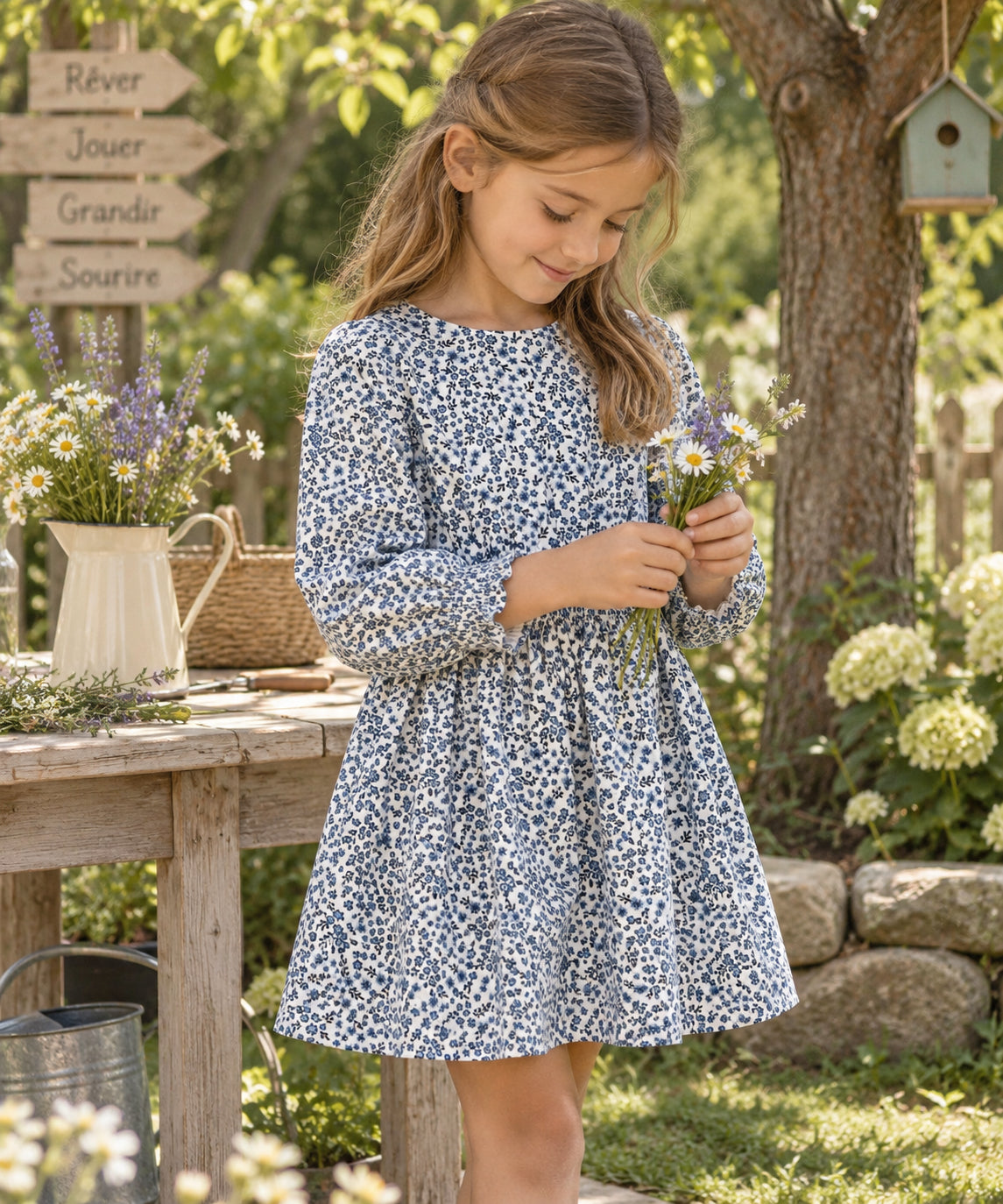 Robe à fleurs