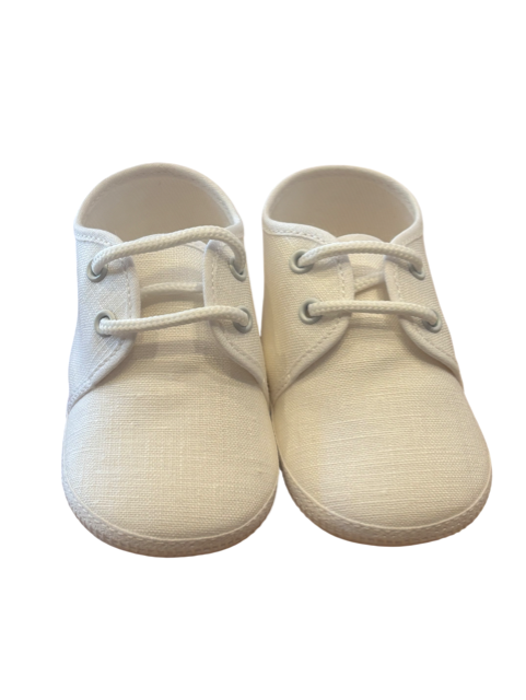 Chaussures blanches à lacets