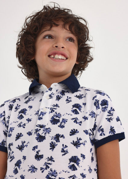Polo à fleurs