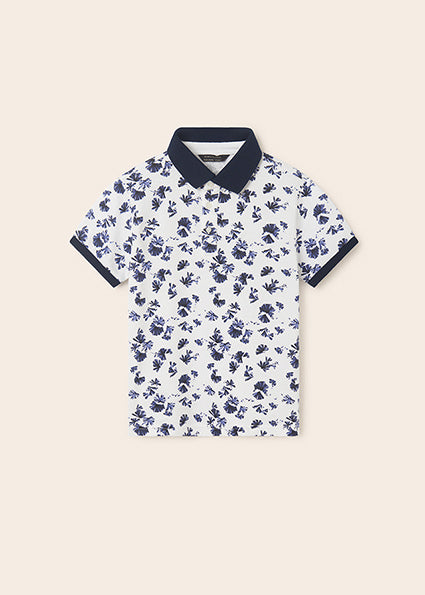 Polo à fleurs