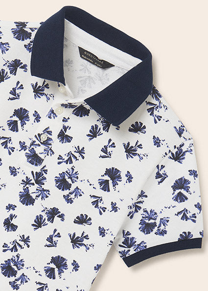 Polo à fleurs