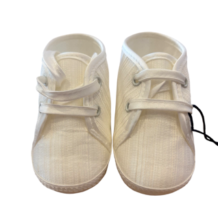 Chaussures blanc cassé