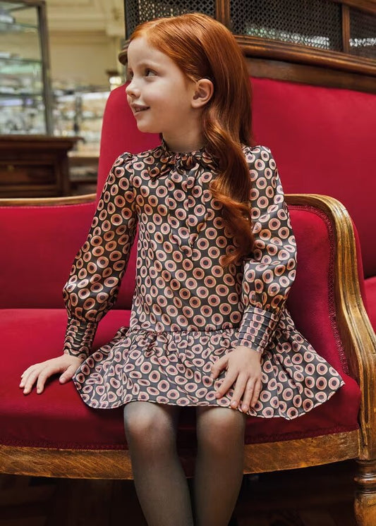 Robe en satin