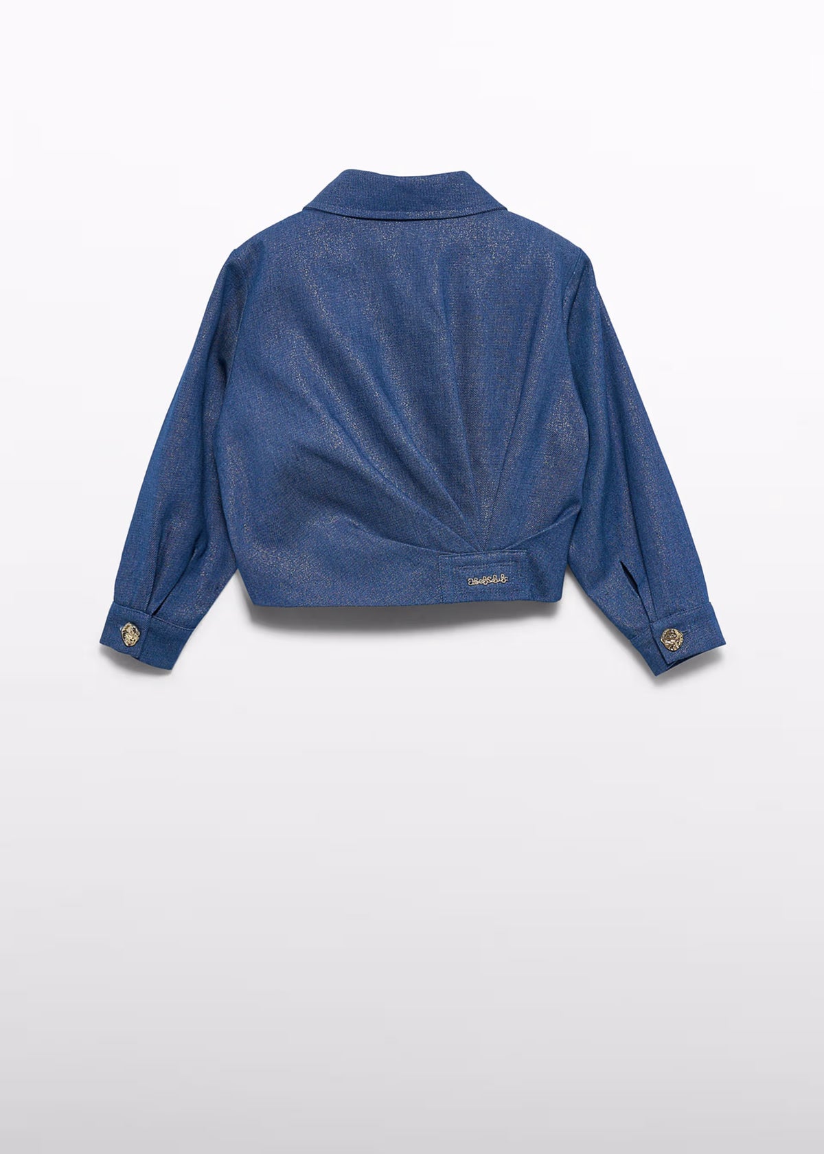 Veste en denim brillant