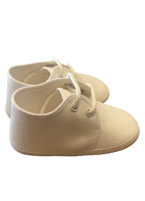 Chaussures blanches à lacets