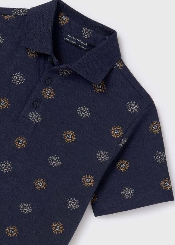 Polo à motifs
