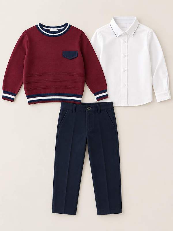 Ensemble bordeau