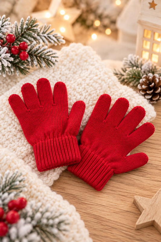Gants rouges
