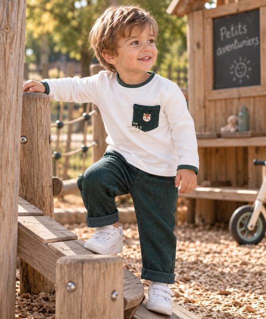 Ensemble blanc et vert