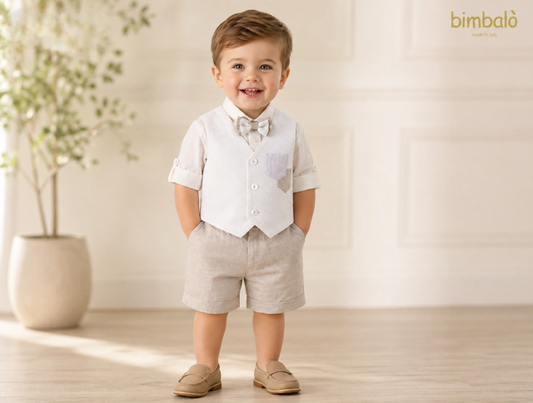 Complet beige
