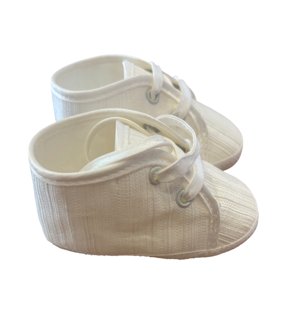 Chaussures blanc cassé