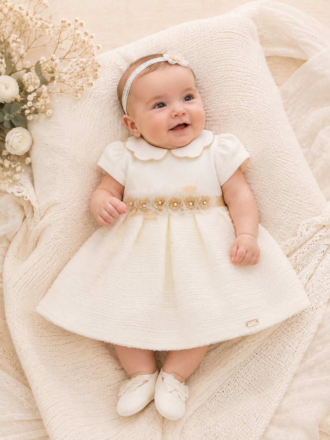 Robe blanc cassé