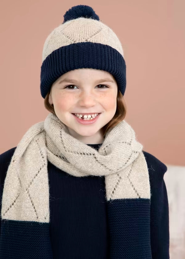 Ensemble bonnet et écharpe