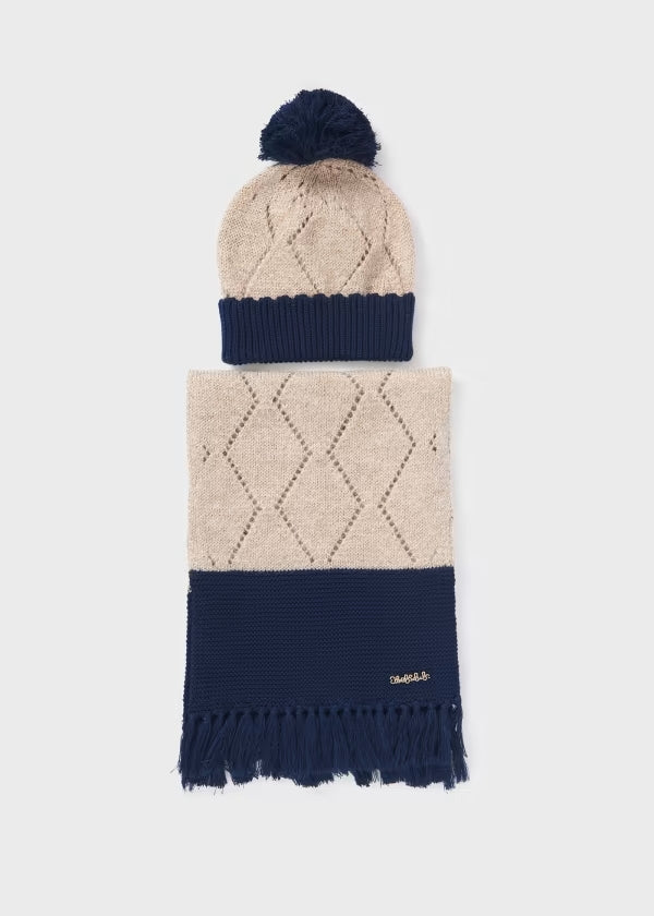 Ensemble bonnet et écharpe
